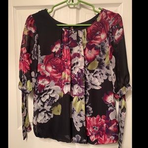 Maurice’s floral blouse